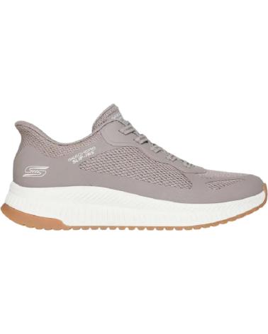 SKECHERS BOBS SQUAD 4 118423 SNEAKER DUNKEL TAUPE GRAU VARIOS COLORES