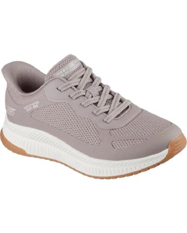 ZAPATILLAS SKECHERS BOBS SQUAD 4 118423 GRIS OSCURO TAUPE VARIOS COLORES