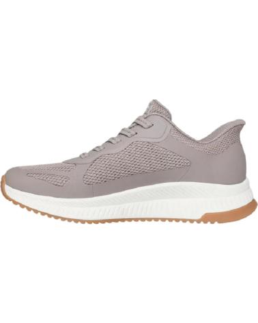 ZAPATILLAS SKECHERS BOBS SQUAD 4 118423 GRIS OSCURO TAUPE VARIOS COLORES