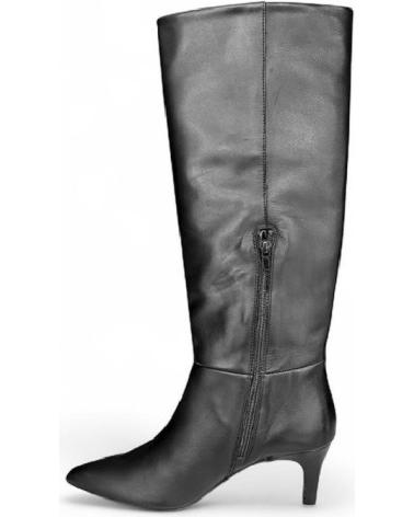 ITSE STIEFEL 56171 NERO NEGRO MIT KITTEN-HEEL NEGRO