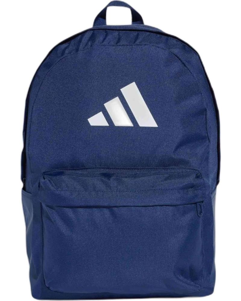 ADIDAS CLASSIC NAVY BLUE BACKPACK WITH WHITE LOGO AZUL