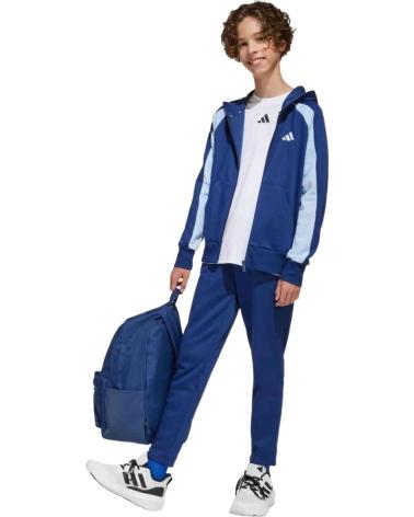 ADIDAS CLASSIC NAVY BLUE BACKPACK WITH WHITE LOGO AZUL