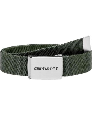 CARHARTT CANVAS-GÜRTEL MILITÄRGRÜN MIT METALLSCHNALLE VERDE