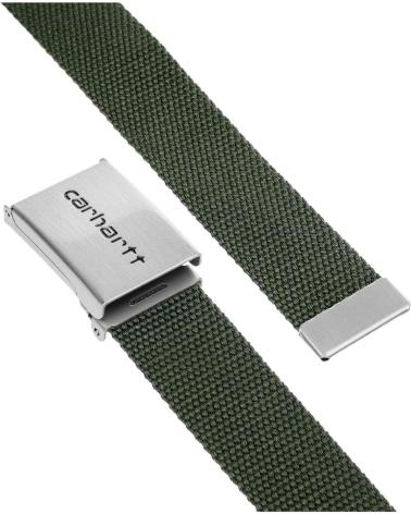 CARHARTT CANVAS-GÜRTEL MILITÄRGRÜN MIT METALLSCHNALLE VERDE