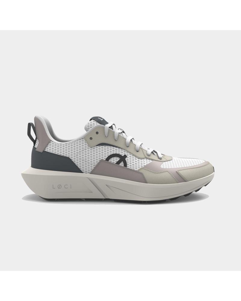 LOCI FLØ LØCI WEISS-GRAUE UNISEX URBAN SNEAKER VARIOS COLORES