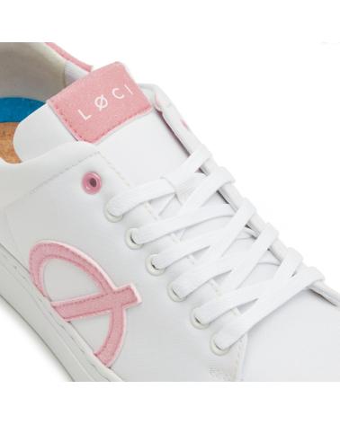 SNEAKERS LOCI ORIGIN LØCI BIANCHE E ROSA VARIOS COLORES