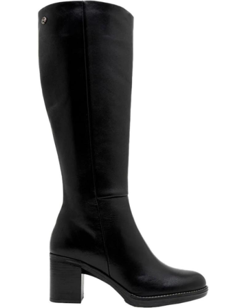 STIVALE ALTO CON TACCO PORRONET RITA 4782 NERO NEGRO