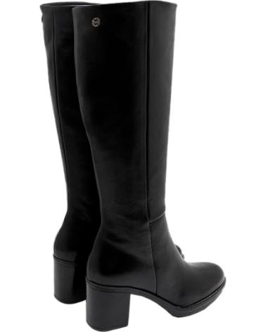 STIVALE ALTO CON TACCO PORRONET RITA 4782 NERO NEGRO