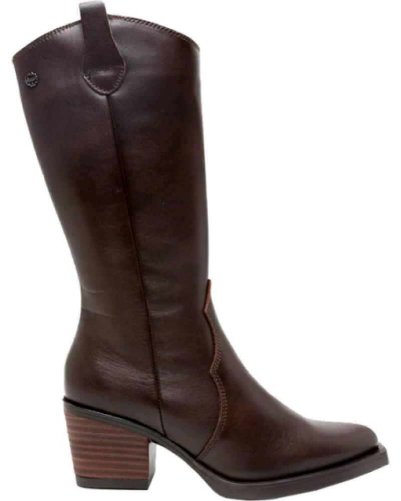 PORRONET STIVALI CON TACCO MODELLO 4755 MOKA MARRONE MARRóN