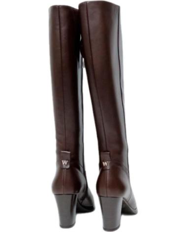 WONDERS STIVALI CON TACCO MODELLO 1103 MARRONE MARRóN