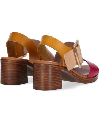 CHIKA10 GOTICA 08M ABSATZSANDALEN MULTI SENF MULTI-MOSTAZA-MUSTARD