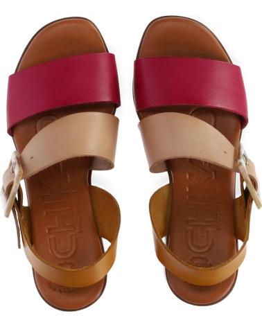 CHIKA10 GOTICA 08M ABSATZSANDALEN MULTI SENF MULTI-MOSTAZA-MUSTARD