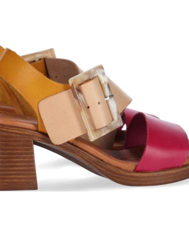 CHIKA10 GOTICA 08M ABSATZSANDALEN MULTI SENF MULTI-MOSTAZA-MUSTARD