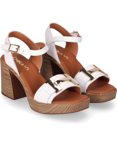 HIGH HEEL SANDALE CHIKA10 ST ARWEN 5636 WEISS BLANCO-WHITE