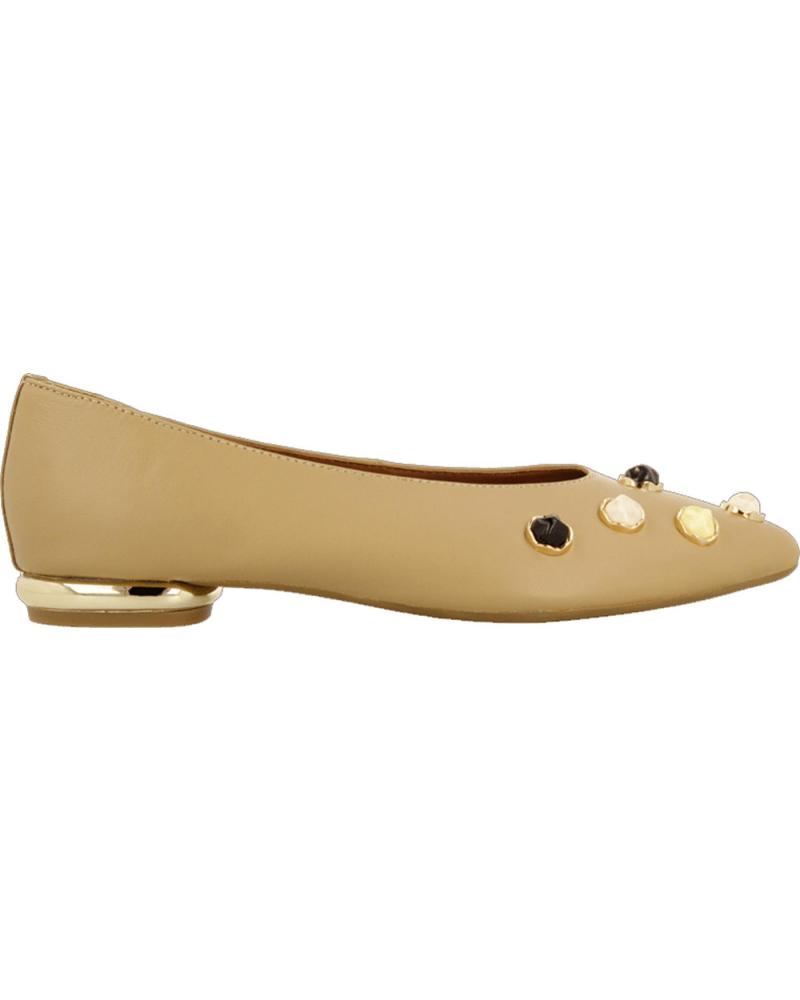 GIOSEPPO DOVRAY 76866 BALLERINAS BEIGE MIT DEKORATIVEN VERZIERUNGEN BEIG