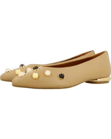 GIOSEPPO DOVRAY 76866 BALLERINAS BEIGE MIT DEKORATIVEN VERZIERUNGEN BEIG