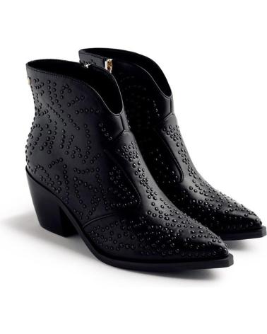 GIOSEPPO BOTINES COWBOY SHEVLIN 76876 NEGROS CON TACHAS NEGRO