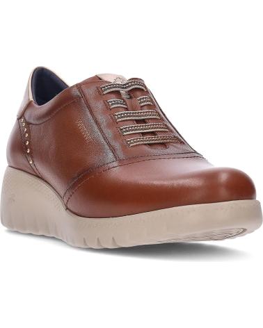 FLUCHOS SAPATILHA LIVE F2096 COURO CASTANHO MARRóN