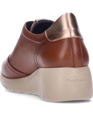 FLUCHOS SAPATILHA LIVE F2096 COURO CASTANHO MARRóN