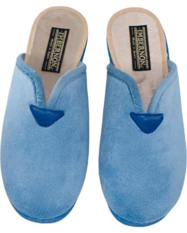 DEVALVERDE PANTUFLA ABIERTA CONFORT 694 AZUL