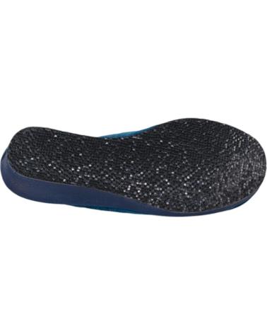DEVALVERDE PANTUFLA ABIERTA CÁLIDA CONFORT MARINO 694