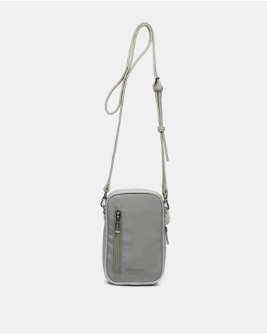 BORSA A TRACOLLA ABBACINO MODELLO 173199 GRIGIO SILVER SILVER