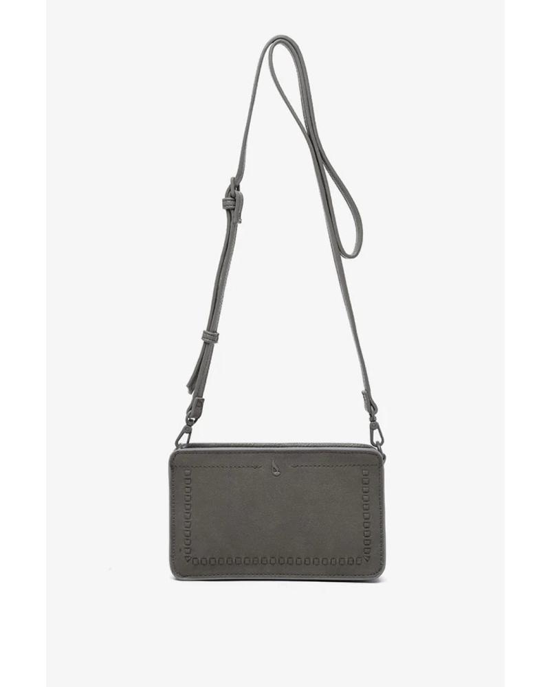 ABBACINO UMHÄNGETASCHE MODELL 173212 FARBE GRAU GEY