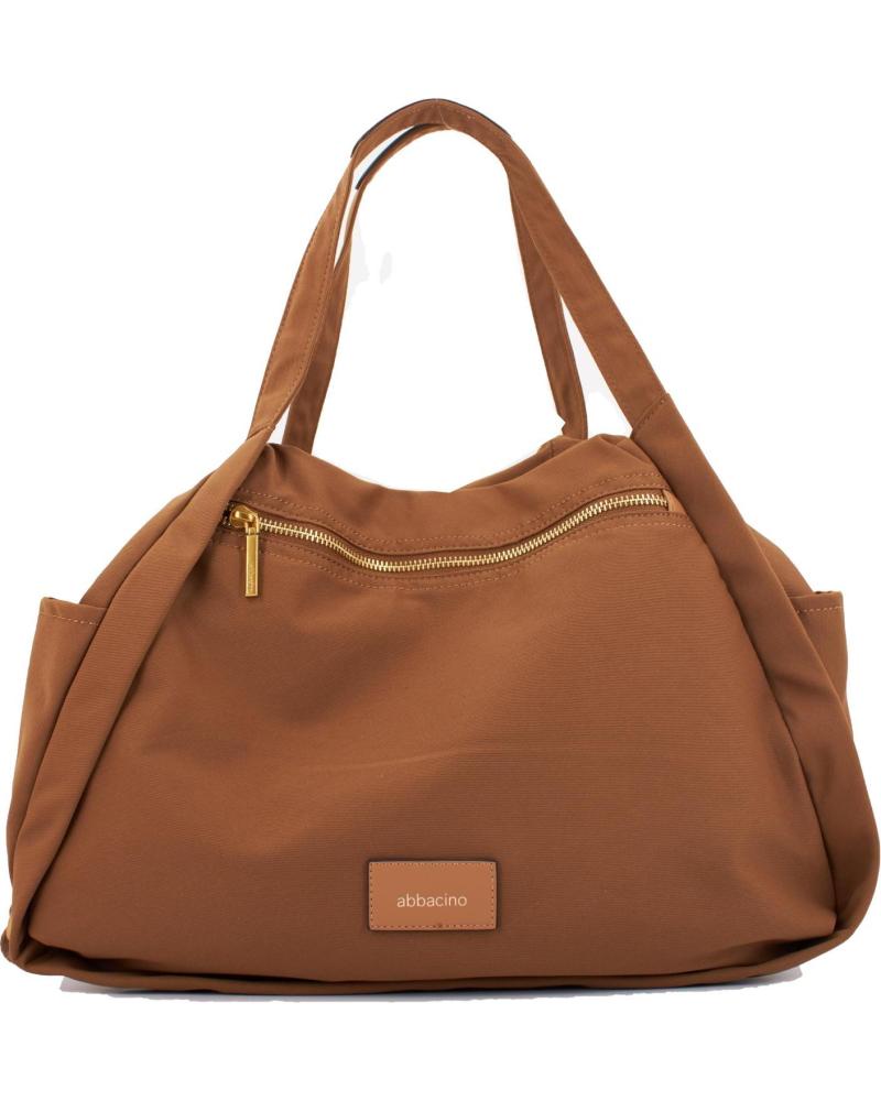 BORSA TOTE ABBACINO MODELLO 173216 MARRONE CHIARO CAMEL KAMEL