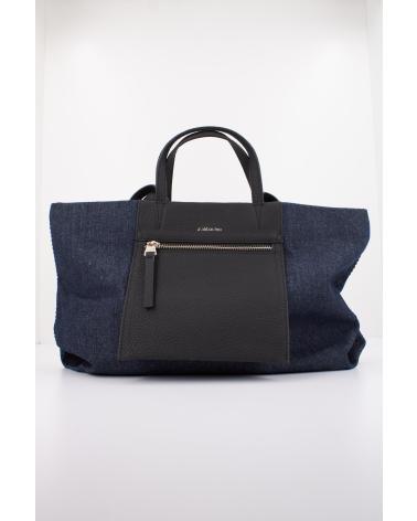 BORSA TOTE ABBACINO MODELLO 81054AB BLU BLUE