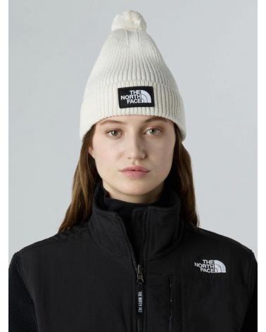 BERRETTO IN MAGLIA THE NORTH FACE NF0A8CHFQLI BIANCO BLANCO