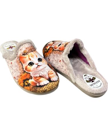 CALZADOMANIA ZAPATILLA GATO BEIG
