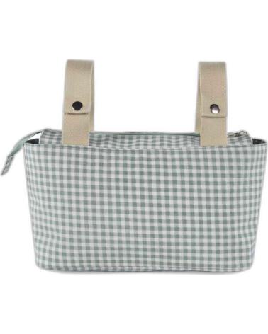 TROUSSE DE TOILETTE BÉBÉ WALKING MUM CARREAUX VERTS VERDE