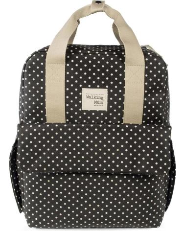 SAC À DOS ENFANT WALKING MUM POIS NOIRS NEGRO
