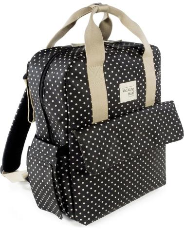 SAC À DOS ENFANT WALKING MUM POIS NOIRS NEGRO