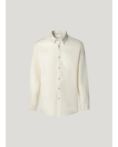 CAMICIA CASUAL UOMO PEPE JEANS PM3090843 ECRU AZUL