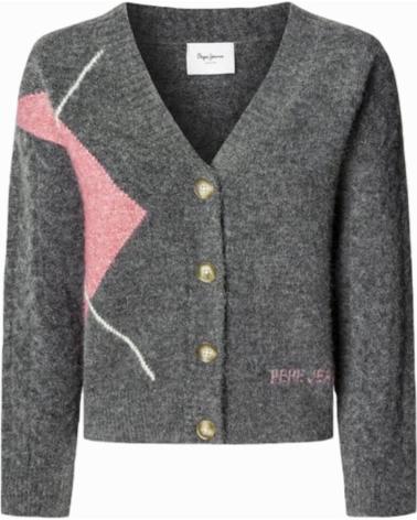 CARDIGAN PEPE JEANS PL7000038 GRIGIO GRIS