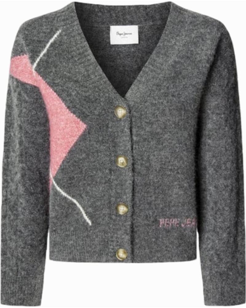 CARDIGAN PEPE JEANS PL7000038 GRIGIO GRIS