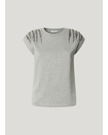 T-SHIRT PEPE JEANS PL5000024 CINZA CLARO GRIS