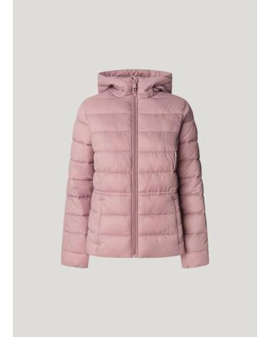 CASACO ACOLCHOADO FEMININO PEPE JEANS PL4024378 ROSA ROSA