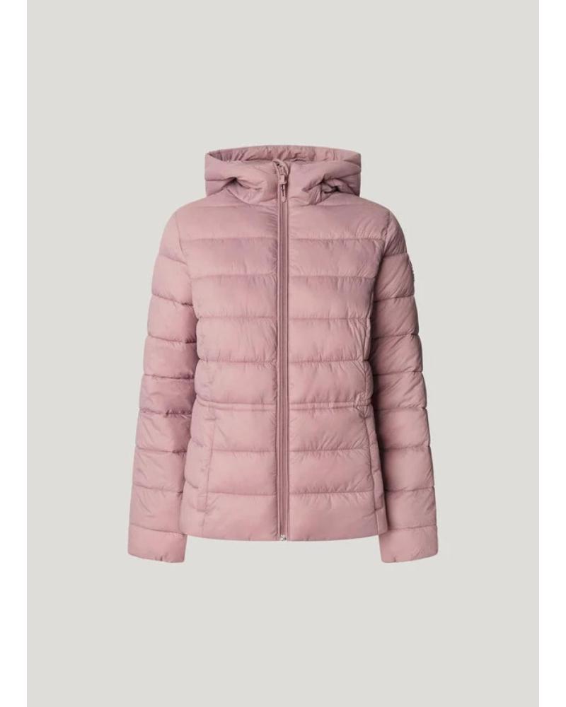CASACO ACOLCHOADO FEMININO PEPE JEANS PL4024378 ROSA ROSA