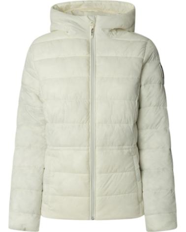 CASACO ACOLCHOADO FEMININO PEPE JEANS PL4024378 BRANCO BLANCO