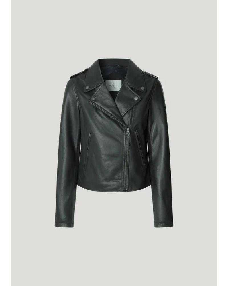 GIACCA BIKER PEPE JEANS PL4024363 NERA NEGRO