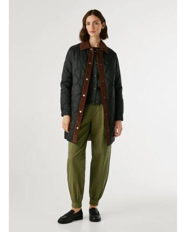 GESTEPPTE JACKE PEPE JEANS PL4024337 SCHWARZ NEGRO