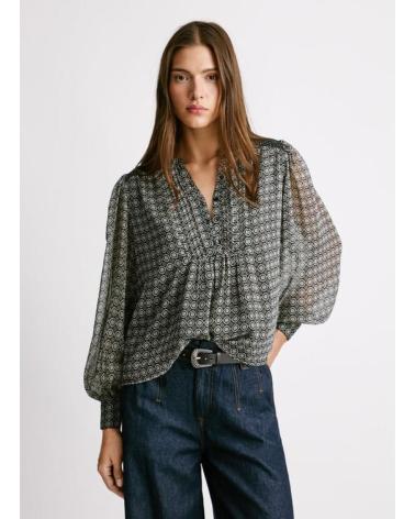 PEPE JEANS BLUSE PL3051251 SCHWARZ NEGRO