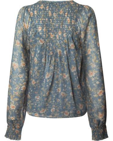 PEPE JEANS BLUSE PL3051243 BLAU FLORAL AZUL