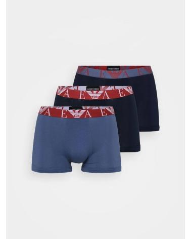 EMPORIO ARMANI BOXERSHORTS EM000259AF10778 3ER-PACK MARINEBLAU UND BLAU AZUL