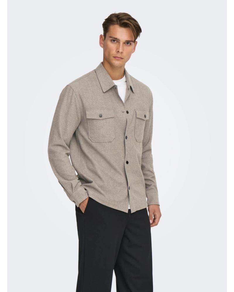 ONLY & SONS JACKE 22035991 HELLGRAU GRIS