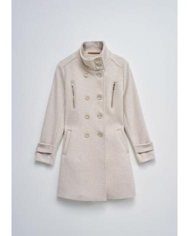 CAPPOTTO SALSA DOPPIO PETTO 21002955 CREMA VARIOS COLORES