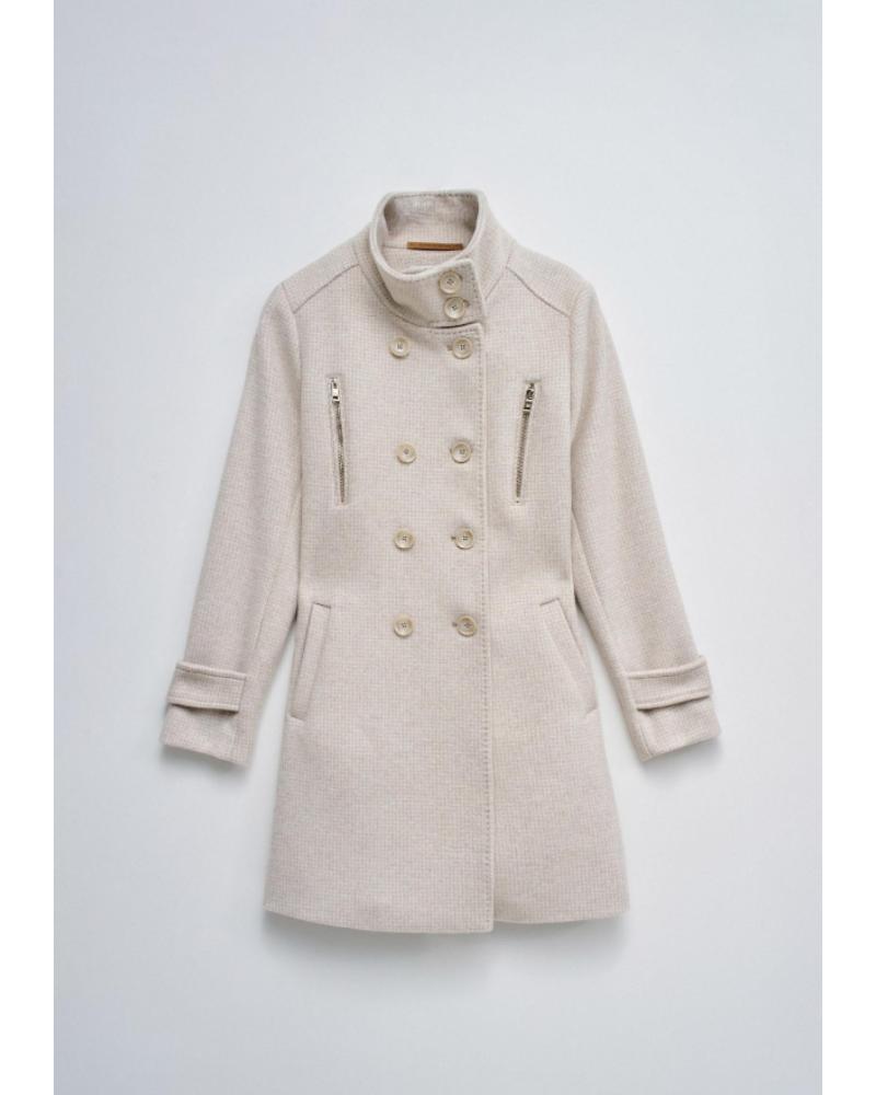 ABRIGO SALSA DOBLE BOTONADURA 21002955 CREMA VARIOS COLORES