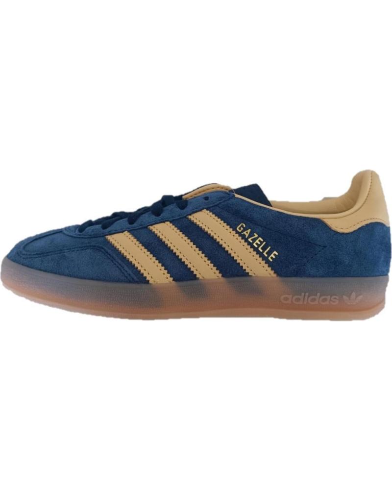 ADIDAS GAZELLE INDOOR IH6798 - BLU MARINO E ORO NAVY